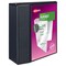 Avery Durable View 3 Ring Binder, 5 Inch EZD Rings, 1 Black Binder (09900)